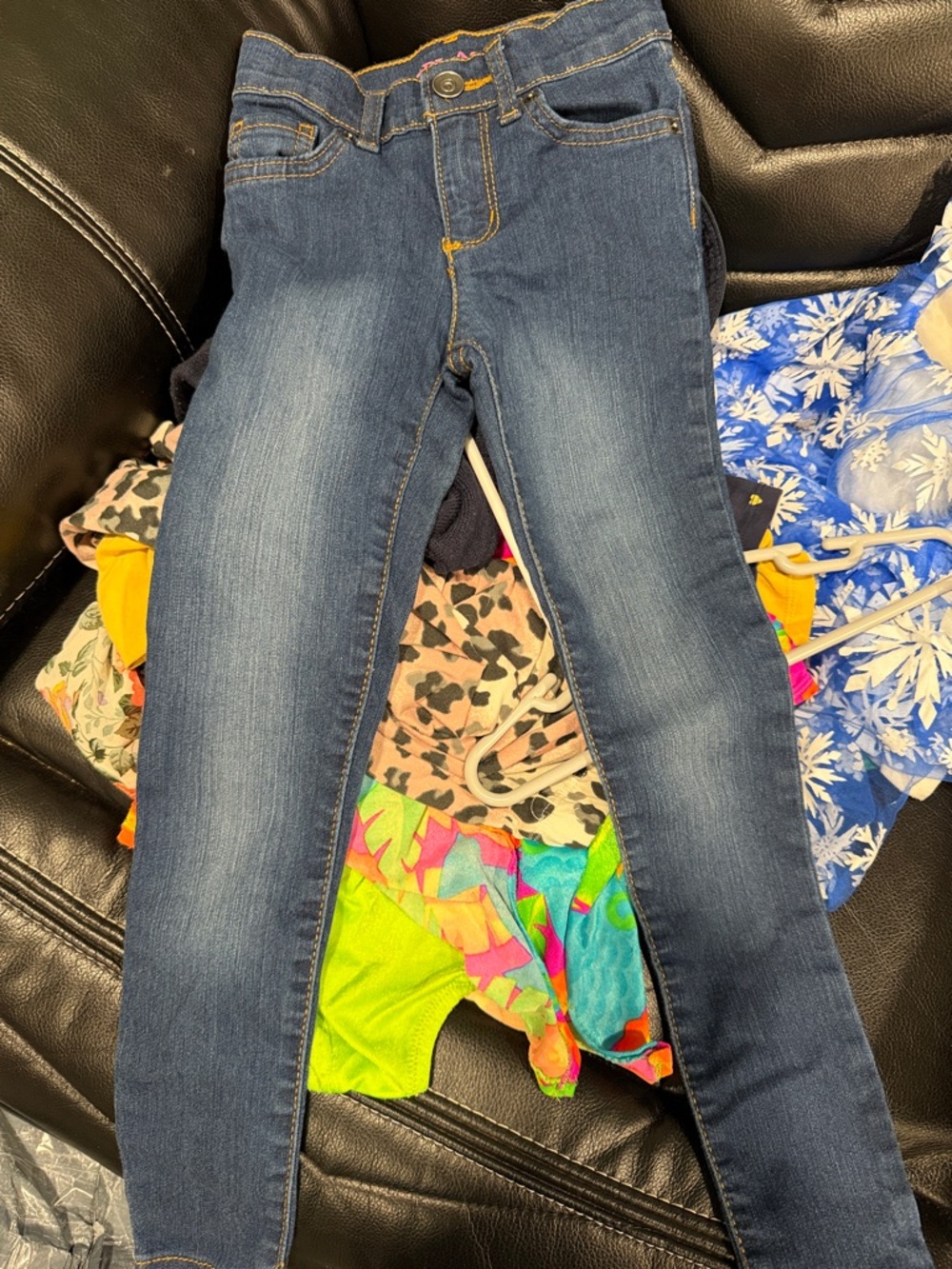 Place Dark Blue Stretch Skinny Jeans for Kids